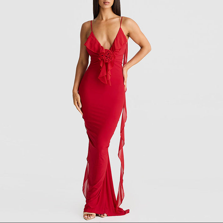 Women's Clothing Fashion Suspenders Dress Women