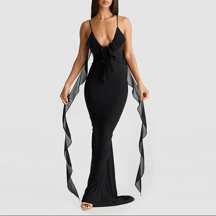 Women's Clothing Fashion Suspenders Dress Women