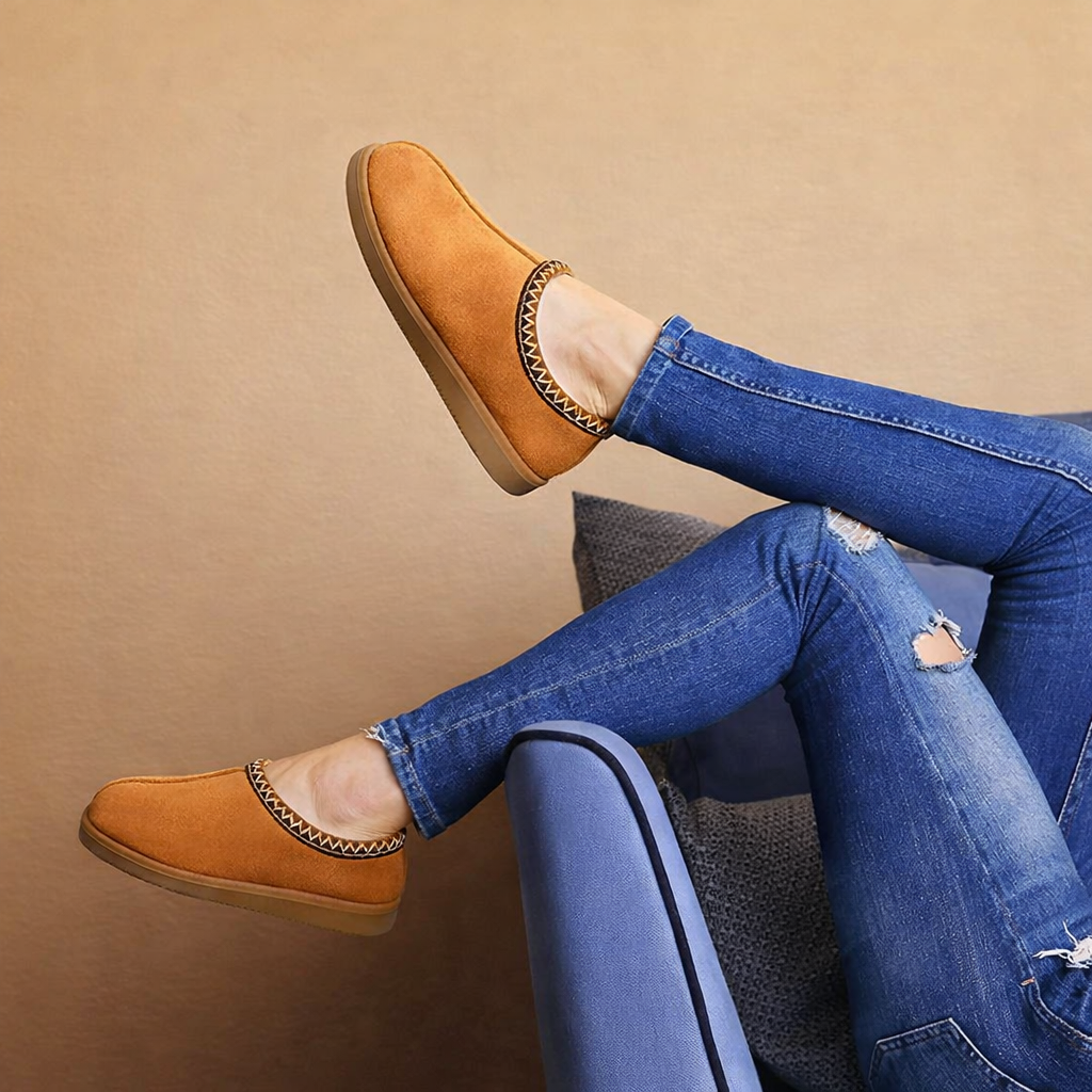 Unisex Premium Leather Boots with Natural Lining Suede Ankle Boots – Winter Comfort
