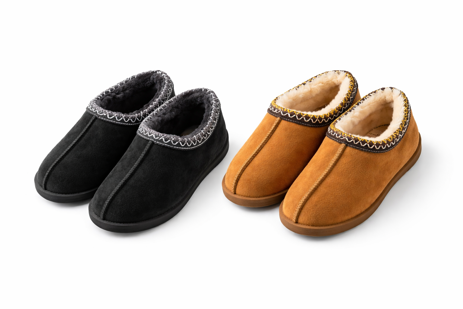 Unisex Premium Leather Boots with Natural Lining Suede Ankle Boots – Winter Comfort