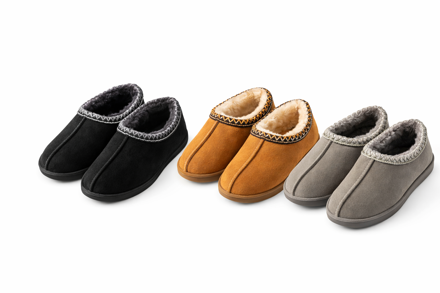 Unisex Premium Leather Boots with Natural Lining Suede Ankle Boots – Winter Comfort