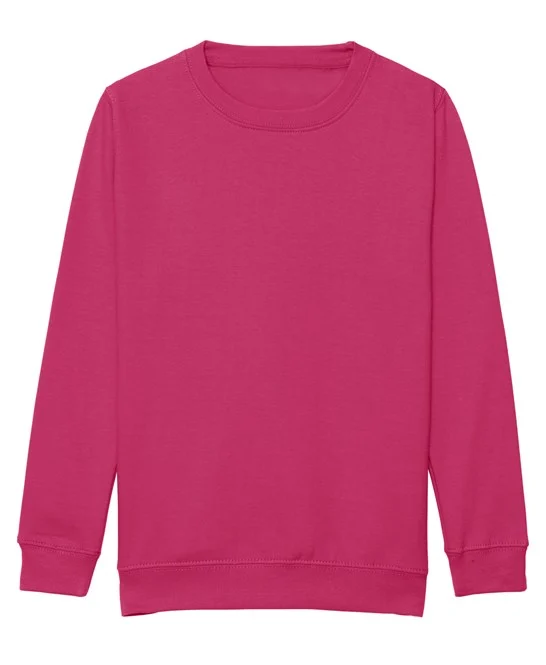 Kids Premium Comfy Crew Neck Sweatshirt – Soft Cotton Blend & Brushed Fleece