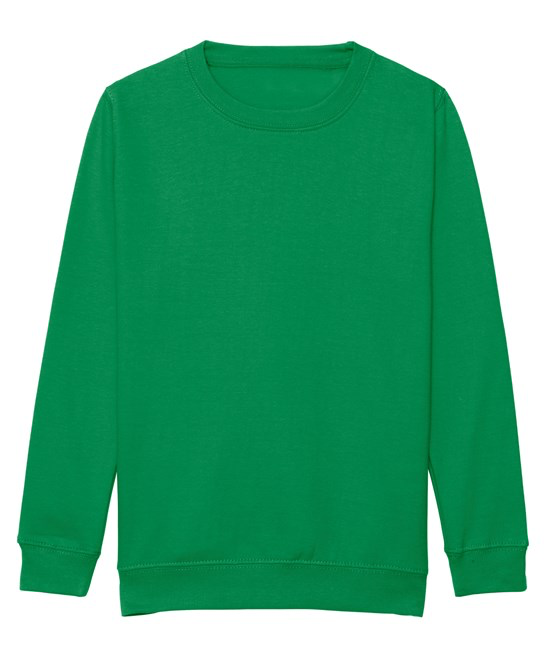 Kids Premium Comfy Crew Neck Sweatshirt – Soft Cotton Blend & Brushed Fleece